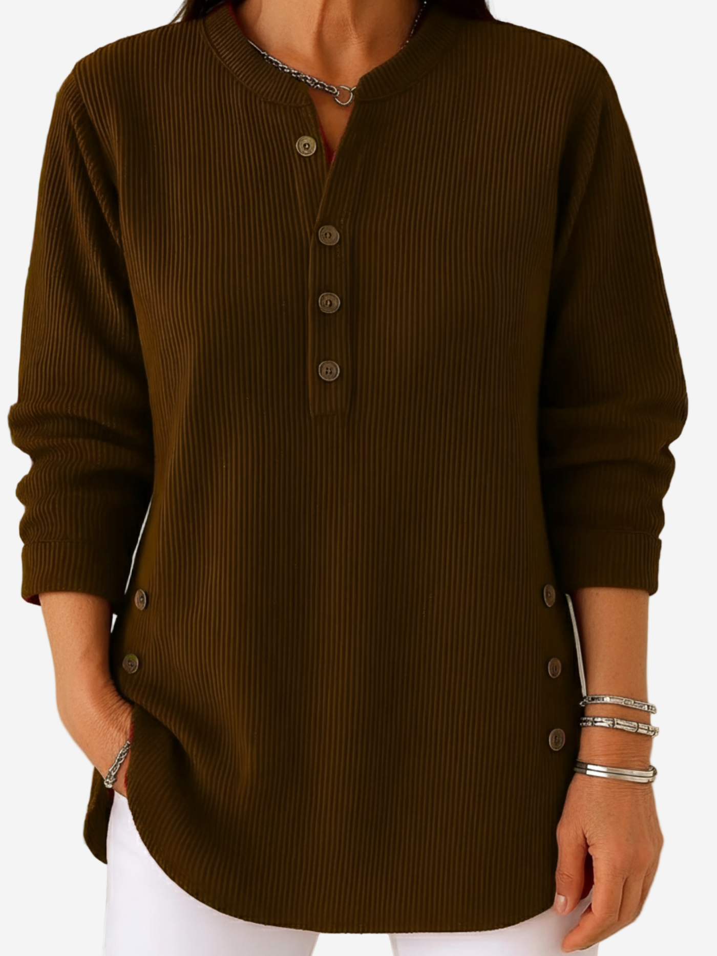 Mirelle | Button Knit Sweater