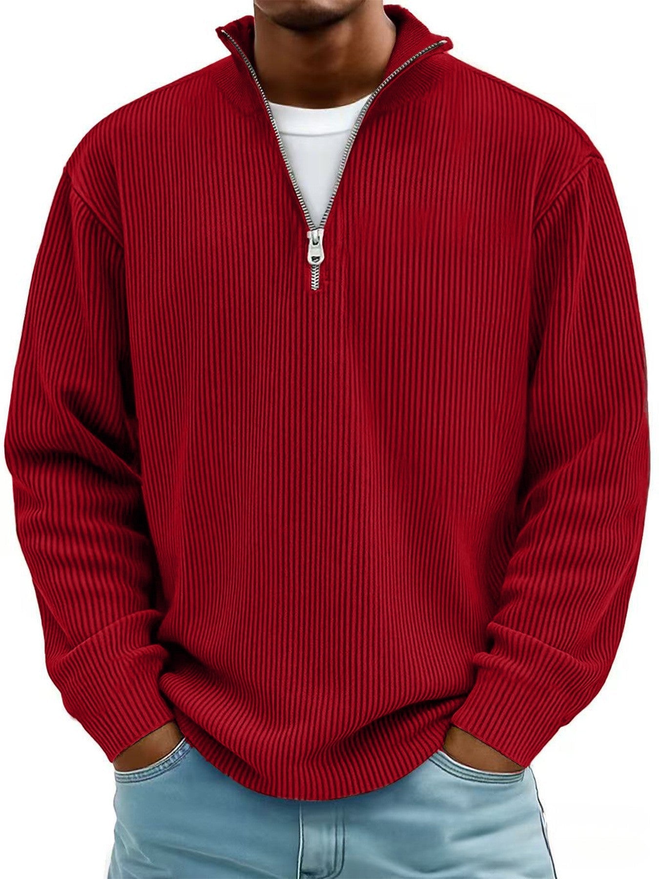 Mason | Half-Zip Knit Sweater