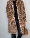 Averly | Soft Long Leopard Coat