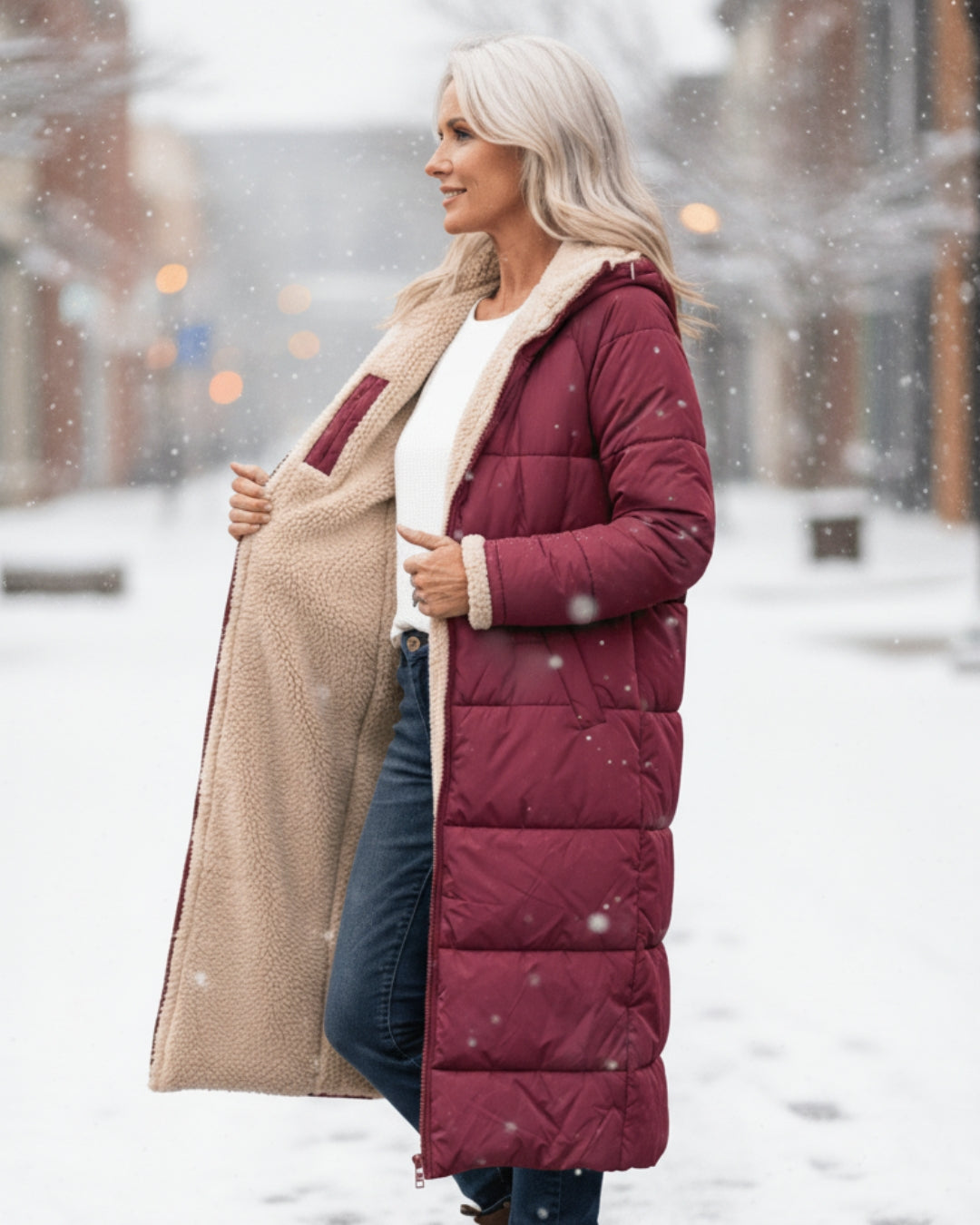 Isla | Sherpa Winter Coat