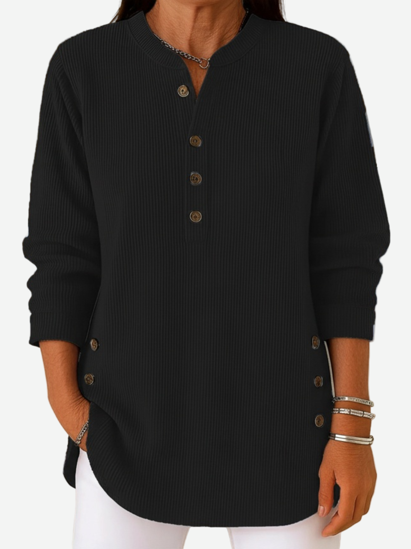 Mirelle | Button Knit Sweater