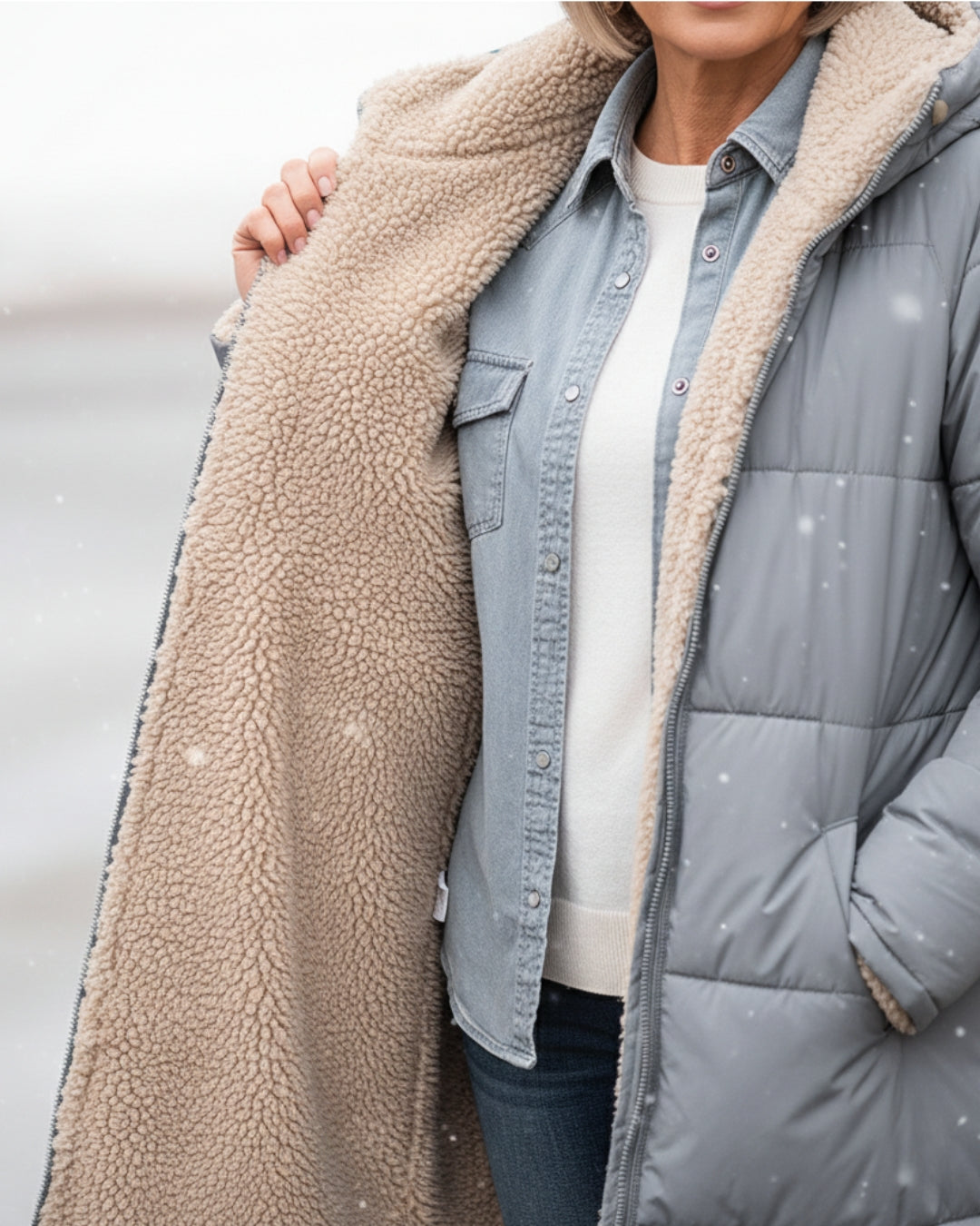 Isla | Sherpa Winter Coat