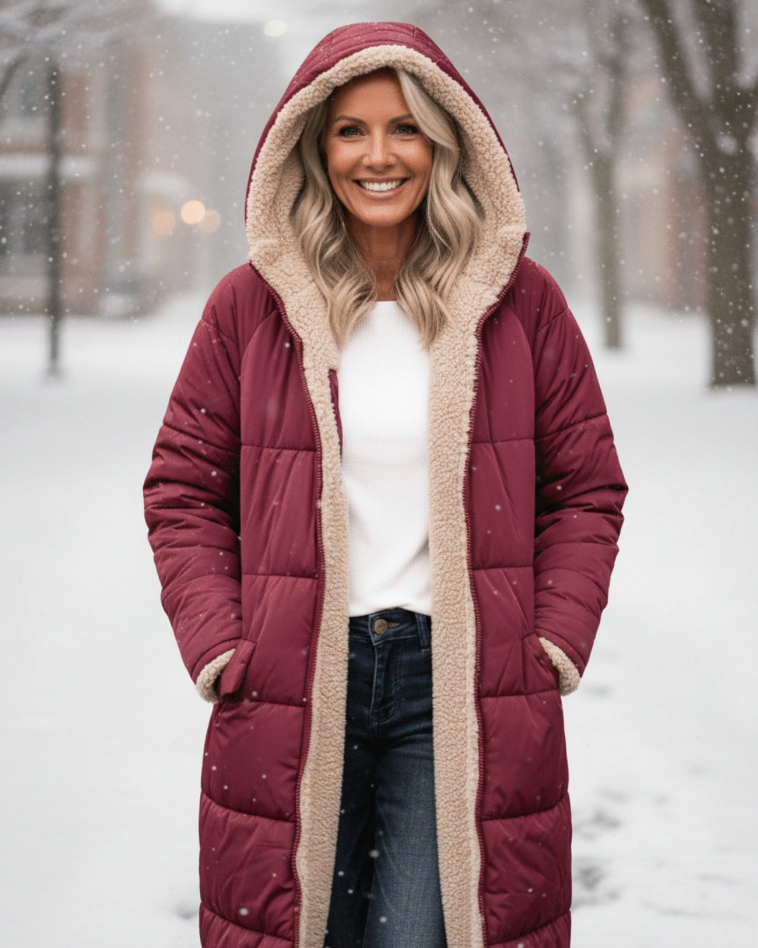 Isla | Sherpa Winter Coat
