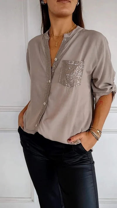 Nava | Elegant Glow Blouse