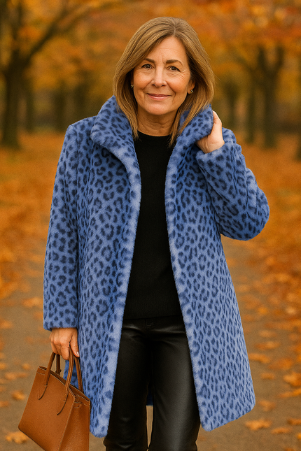 Averly | Soft Long Leopard Coat