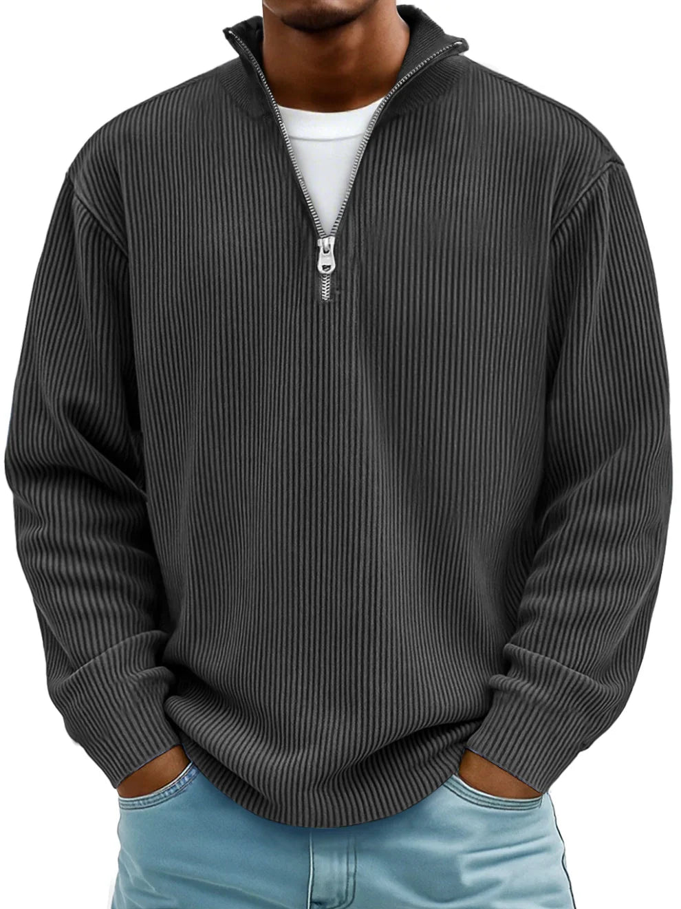 Mason | Half-Zip Knit Sweater