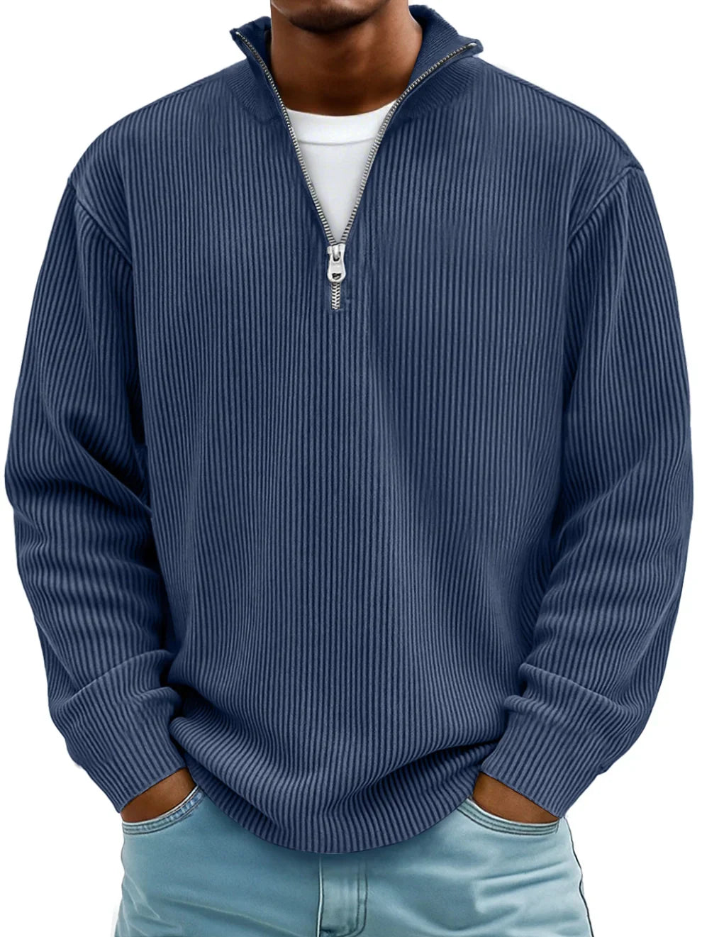 Mason | Half-Zip Knit Sweater