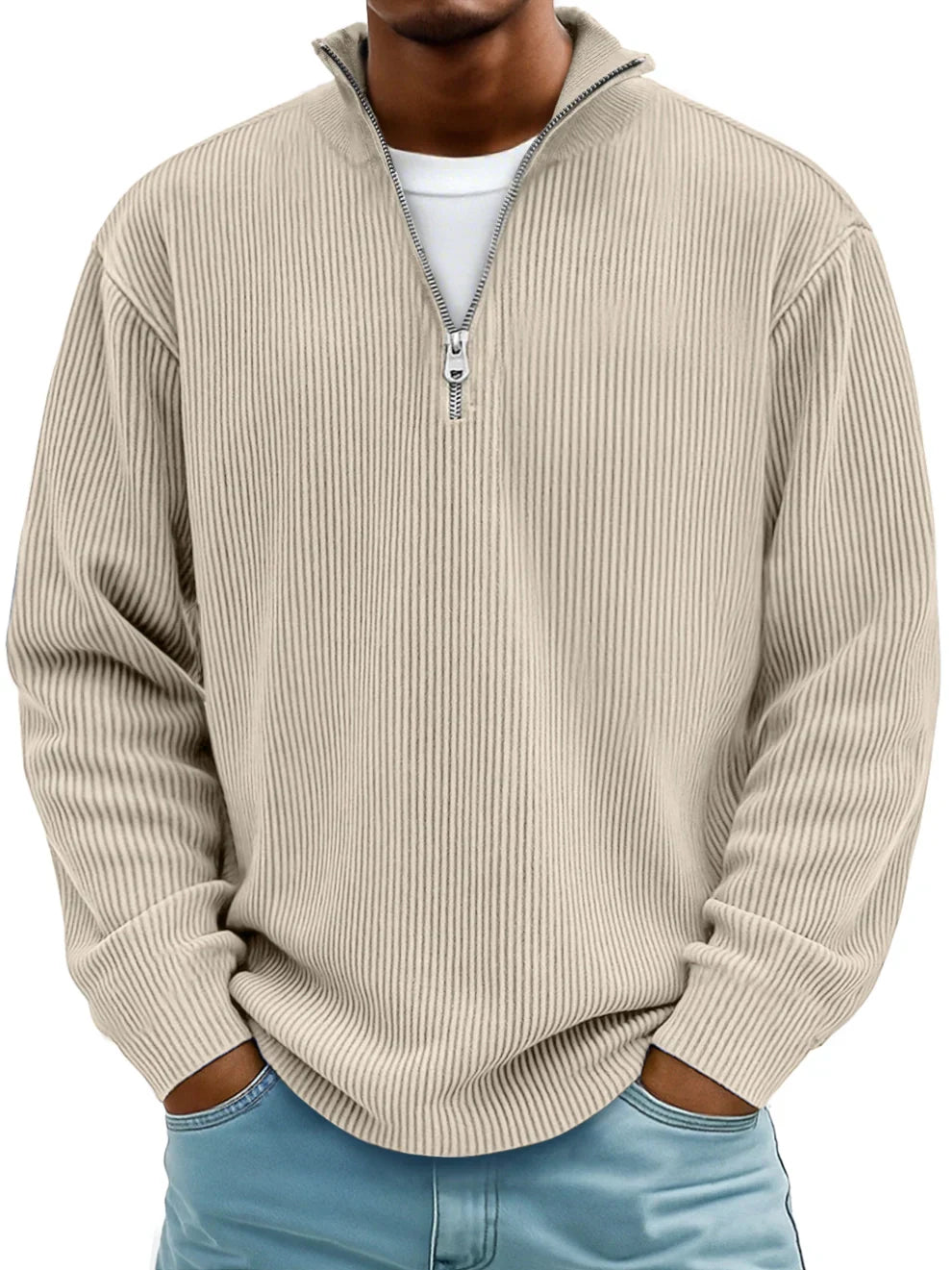 Mason | Half-Zip Knit Sweater