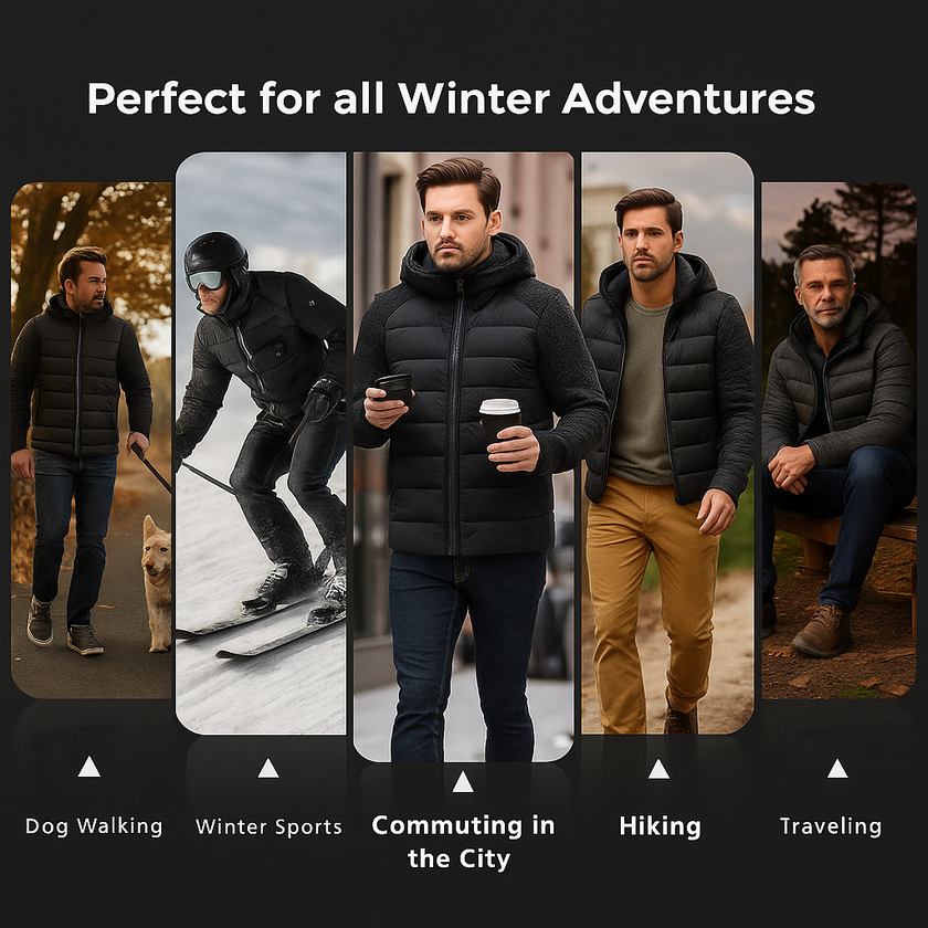 Knox | Insulated Men’s Hooded Jacket