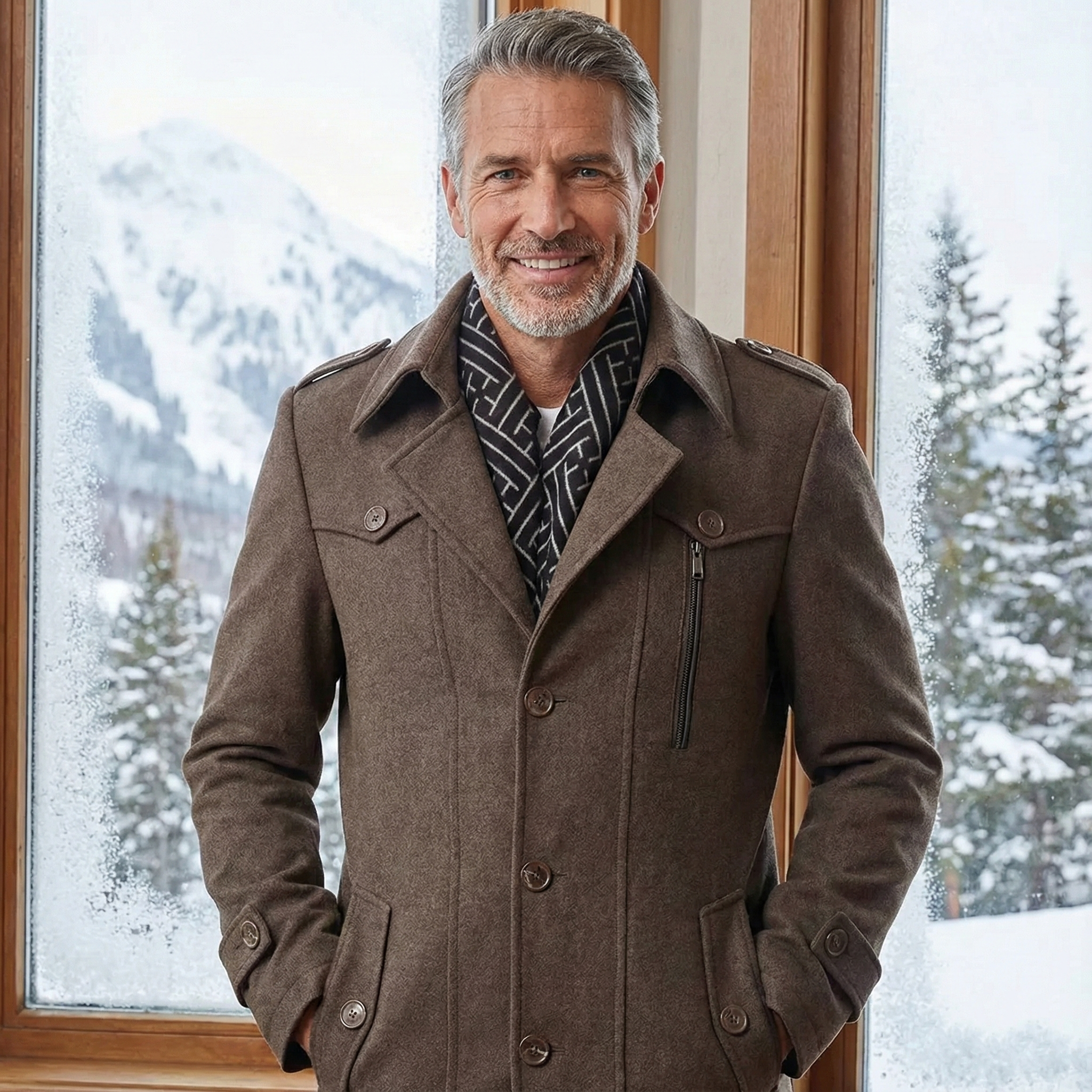 Daniel | Wool-Blend Winter Jacket