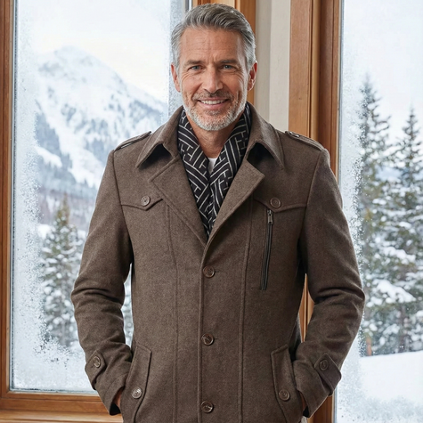 Daniel | Wool-Blend Winter Jacket