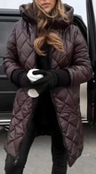 Sophia | Quilted Hooded Winter Coat