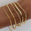 Aurielle | Gold & Silver Bracelet Set