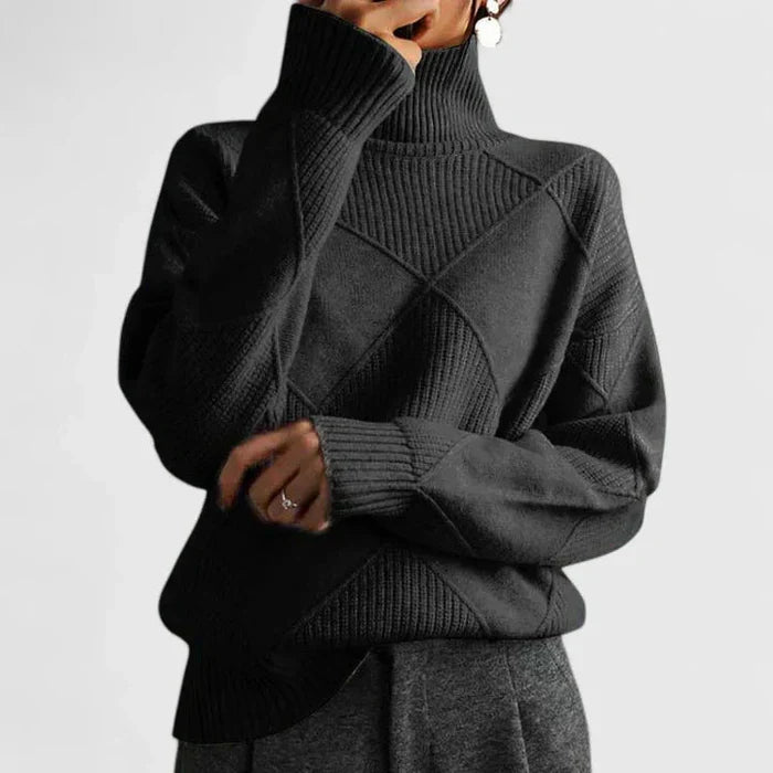 Selene | Elegant Wool Turtleneck