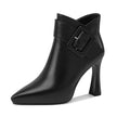 Claire | Buckle Ankle Boots