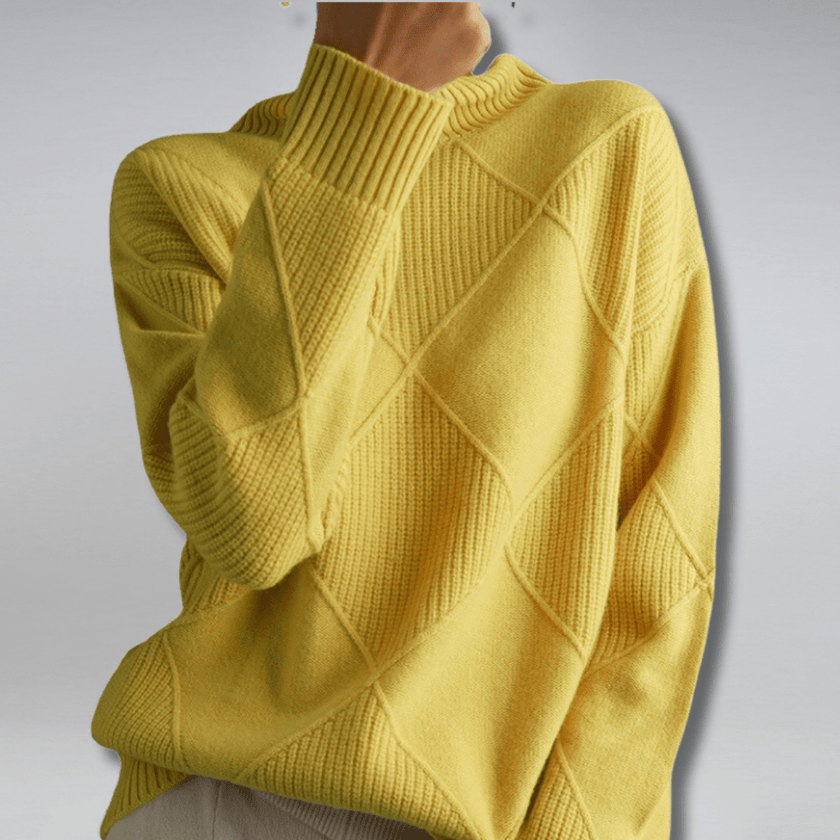 Selene | Elegant Wool Turtleneck