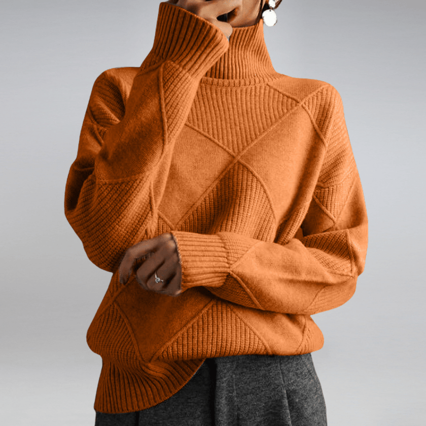 Selene | Elegant Wool Turtleneck
