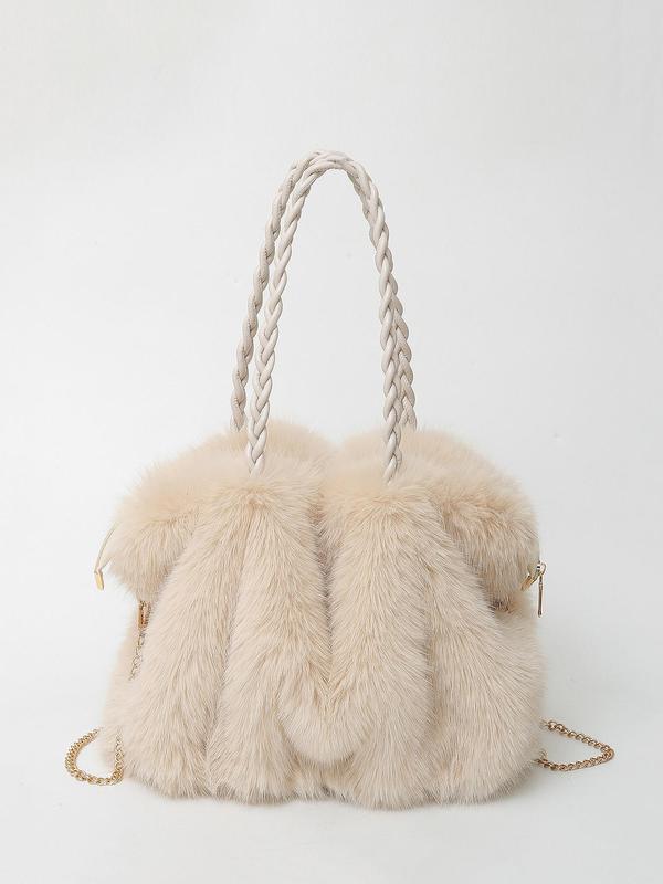 Veloura | Plush Velvet Shoulder Bag